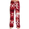 thumbnail image 5 of Pajama Bottoms for Women Holiday Elastic Waist Cute Valentine's Day Pajama Pants Soft Pajama Lounge Pants Cozy Valentines Day Gifts Pajamas Women, 5 of 5