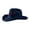 Navy-Y6, variant on Homeyce Cowboy Hat for Women and Men American Flag Patriotic USA Western Hat 4th July Cowgirl Country Rodeo,White