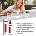 thumbnail image 2 of Homenest Screen Cleaner Spray 100ml Streak-Free, Safe for Laptop Phone Tablet Glasses, Alcohol-Free Electronics Cleaner for TV Monitor Lenses, 2 of 4