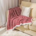 thumbnail image 4 of Woven Country Rustic Throw Blanket Luxury Quality Sofa Couch Bed Throws Perfect for Indoor Outdoor 130*220cm, 4 of 5