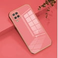 thumbnail image 2 of Compatible with Samsung Galaxy A42 5G Case for Women Men, Ultra Thin Galaxy A42 Phone Case Silicone Cute Shockproof Plating Electroplate Soft Cases Cover (Camellia Red), 2 of 13