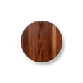 thumbnail image 1 of John Boos B Series Round Wood Cutting Board with Feet, 12" x 12", Walnut, 1 of 9