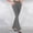 Dark Gray, variant on Yoga Pants Sevevn Women's Fashion Casual Temperament Solid Color Knitted Pull Slim Flare Trousers