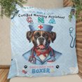 thumbnail image 3 of Just a Certified Nursing Assistant Cna Who Loves Her Boxer Quilt Blanket Boxers Dog Lover Gifts Idea Cozy Comforter Throw Blanket - 00003, 3 of 5