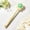 Beige, variant on JMYHOAM Bathroom Cleaner Long Handle Bath Brush Soft Hair Flower Bath Brush Rub Back Brush Double-sided Brush Bathroom Bath Brush Bath Ball Bath Artifact Cleaning tools