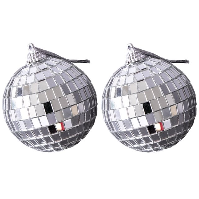 2pcs fotografía fotografía accesorios artesanal espejo bolas moda fotografías accesorios