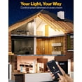 thumbnail image 5 of Sunco Interruptor de Regulador Inteligente Interruptor de Luz de Pared de Doble Balancín, WiFi Compatible con Tuya, Vida Inteligente, Aplicación Inteligente Sunco Lighting, 120V, 5 of 5
