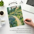 thumbnail image 3 of FORMRS Acrylic Clipboard with Low Profile Clip Standard A4 Letter Size, 12.5" x 9", Art Garden Scene, 3 of 8