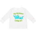 thumbnail image 3 of Inktastic My Sister loves me- cute narwhal Boys or Girls Long Sleeve Toddler T-Shirt, 3 of 5