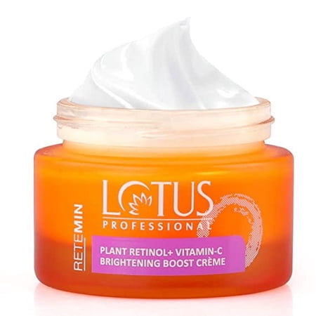 Lotus Professional Retemin Plant Retinol & Natural Vitamin C Boost Cream | 50g