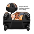 thumbnail image 4 of Lsque Cute Cat Paw Printed Luggage Cover, Travel Luggage Protector,Scratch and Dirt Resistant, Fits 18-32 Inch Luggage - Small, 4 of 9