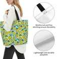 thumbnail image 3 of Easygdp Lemon Bolsas Tote para Mujer, Bolsos de Hombro para Viaje, Bolsos de Mano de Gran Capacidad para Compras y Trabajo, 3 of 8