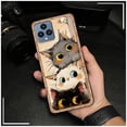 thumbnail image 4 of ABL-Phone Case For TCL T-Mobile Revvl6/T Phone, Soft case Anti-knock Phone Pouch Waterproof Cute Anti-dust Protective Durable TPU Animals Dirt-resistant Shockproof Full wrap Silicone, 4 of 9