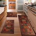 thumbnail image 2 of Kitchen Rugs Sets of 3 Non Slip Washable Kitchen Mats for Floor, Waterproof Kitchen Runner Rug, Floor Mat Carpet for Entryway, Laundry, Sink, Hallway, Bathroom, 2 of 12