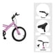thumbnail image 4 of Bicicleta Infantil Monk Starbike R16 Rosa, 4 of 6