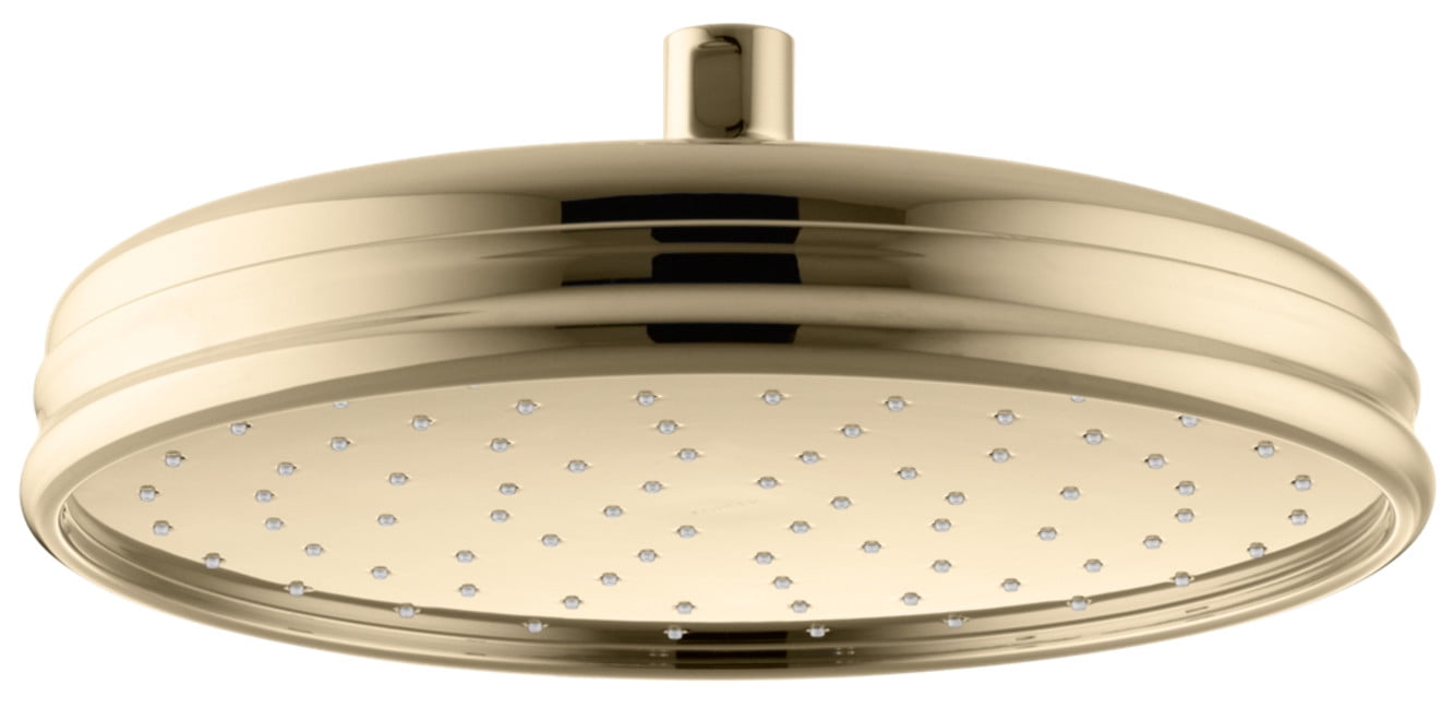 Kohler K13693G 1.75 GPM Single Function Rain Shower Head Gold