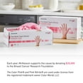 thumbnail image 3 of McKesson Pink Nitrile Disposable Nitrile Exam Glove Standard Cuff Length SMALL 14-6NPNK2 2500 per Case, 3 of 8