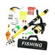 thumbnail image 4 of Juego de caña de pescar,Combo de caña y carrete de pescar telescópico para niños,Juego de caña de pescar para niños,equipo de pesca con bolsa de transporte,Juego de aparejos de Amarillo, 4 of 8