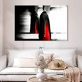 thumbnail image 2 of Elephant Stock Red Bottom Heels Pop Wall Art - Horizontal Canvas Wall Art - Living Room Wall Decor - Fashion And Beauty Canvas - White And Black Decor - 51" x 34", 2 of 8