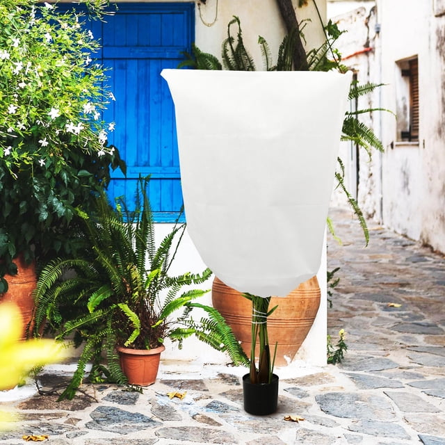 Moluckfu 2Ud Bolsa No Tejida Para Protección De Plantas Frío Heladas Y Quemaduras Solares
