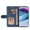 thumbnail image 2 of Case for OnePlus Nord CE 5G Leather Wallet Book Flip Folio Stand View Cover - Blue, 2 of 5