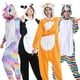 thumbnail image 3 of Pijama Kigurumi para mujer, mono de animales, unicornio, gato, Panda, Lobo, zorro, León, ropa de dormir de Anime de Navidad, 3 of 4