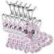 thumbnail image 1 of Cadena de Hermosas de Michi, MXAKA-005, 5Pzas, Gato/Circonia, Plata/Rosa, Metal, Cadena y Dije, 1 of 3