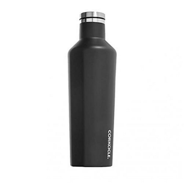 Corkcicle Canteen Water Bottle and Thermos Matte Black 16 oz