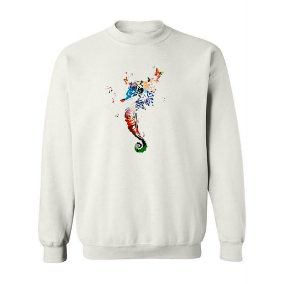Seahorse With Butterflies Sweatshirt Women -Image by Shutterstock, Female 4X-Large