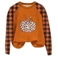 thumbnail image 2 of Wancir Thanksgiving Shirts Women Funny Turkey Graphic Sweatshirt Grateful Blessed Fall Long Sleeve Pullover Tops, 2 of 3
