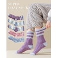 thumbnail image 3 of PUMIER Warm & Cozy Christmas Gifts for Women, Fluffy Fuzzy Sock, Plush Sleeping Slipper Socks - Soft Warm Fabric, 3 of 7