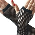 thumbnail image 3 of Cheers US 80s Fishnet Gloves for Women and Girls in Theme Party Costume Accessories, 3 of 7