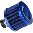 thumbnail image 4 of baomifa-2pcs 12mm Air Filter Cold Air Intake Filter Breather Turbo Vent Compatible with car and Motorcycle Blue, 4 of 4