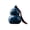Blue, variant on Elegant Ceramic Gourd Tea Jar with Color Glaze  Airtight Storage Container for Tea Leaves, Herbs, Pills, and Fragrance, 3.0 x 3.0 x 4.2 Inches