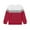 Red, variant on Boys Color Block Sweatshirt Long Sleeve Crewneck Pullover Kids Soft Casual Oversized Fall Winter Top Lightweight Loose Fit 1-15 Years