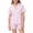 Light Pink, variant on Baby Girl Outfit Summer Button Down Short Sleeve Top and Shorts Printed Homewear Set Baby Clothes Boy Hot Pink 2-3 Years