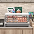 thumbnail image 6 of 48 in. Glass Countertop Display Warmer, 6.5 cu. ft. in Stainless Steel (HDC-6C-SS), 6 of 12
