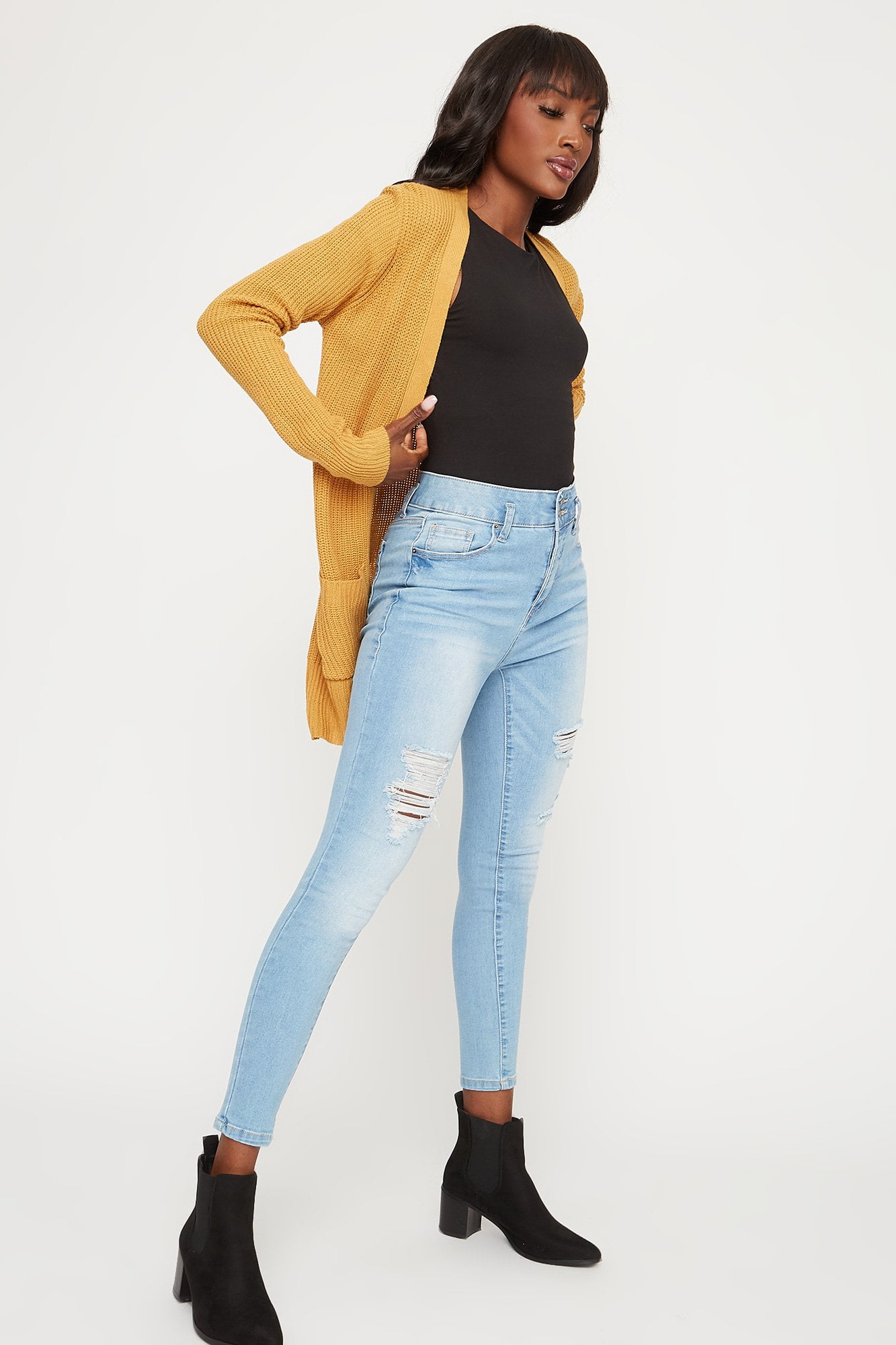 Urban Planet Women's Knit Open Front Cardigan Sweater | Walmart Canada