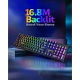 thumbnail image 4 of Redragon K671KS Teclado Mecánico para Juegos RGB Inalámbrico, 4 of 8