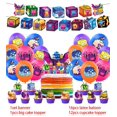 thumbnail image 3 of Decoración para fiesta de cumpleaños con forma de frutas Blox, pancarta con globos, fondo para tarta, suministros para fiesta de Blox Fruits, baby shower, 3 of 5