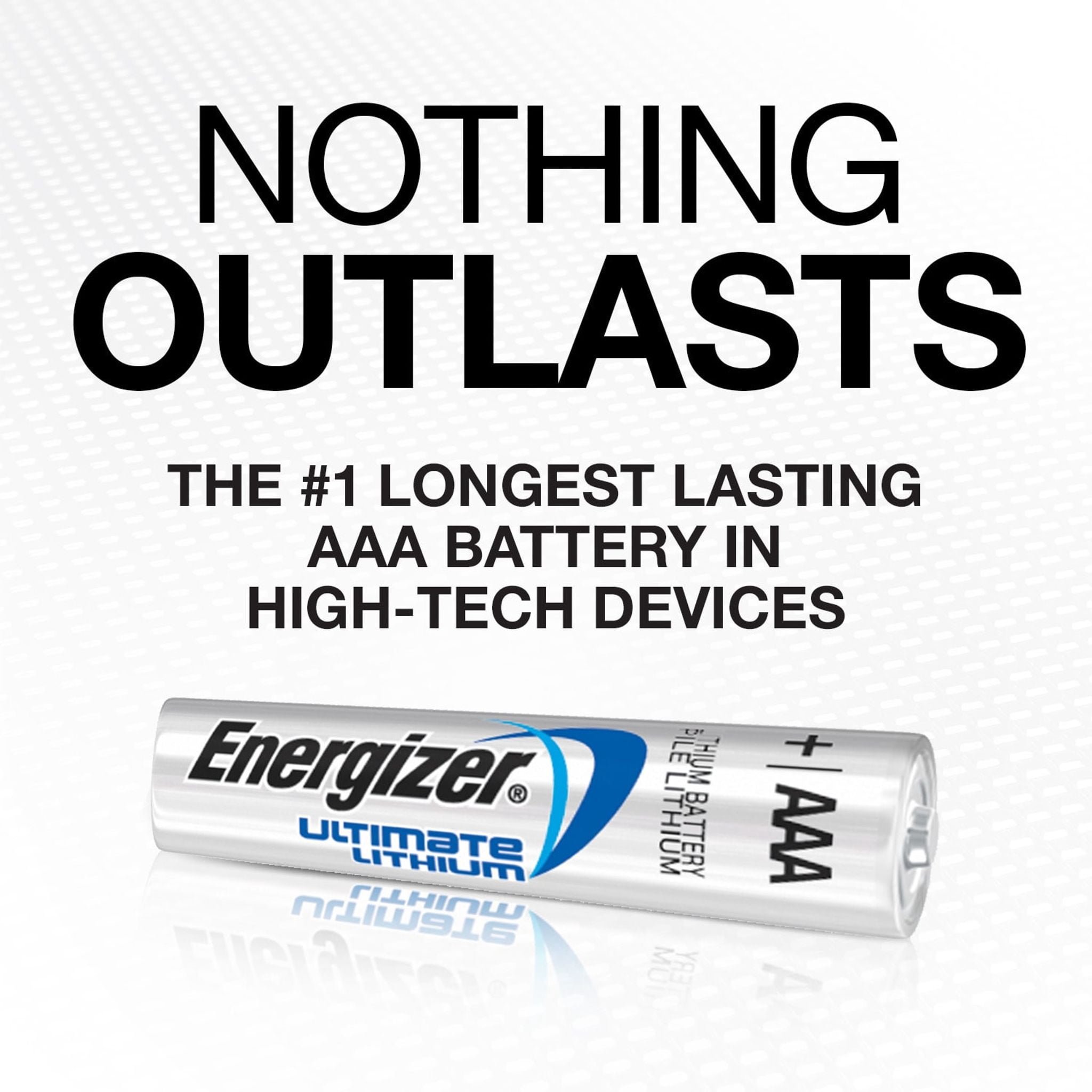 Energizer Ultimate Lithium AAA Batteries, 4 Pack