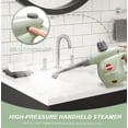 thumbnail image 2 of Outspurge Handheld Steam Cleaner, Pressurized Multi-Surface Steam Shot with 13 Accessories, Safety Lock, Steamer for Cleaning Floor, Upholstery, Grout, Windows, Couch and Car, Green, 2 of 5