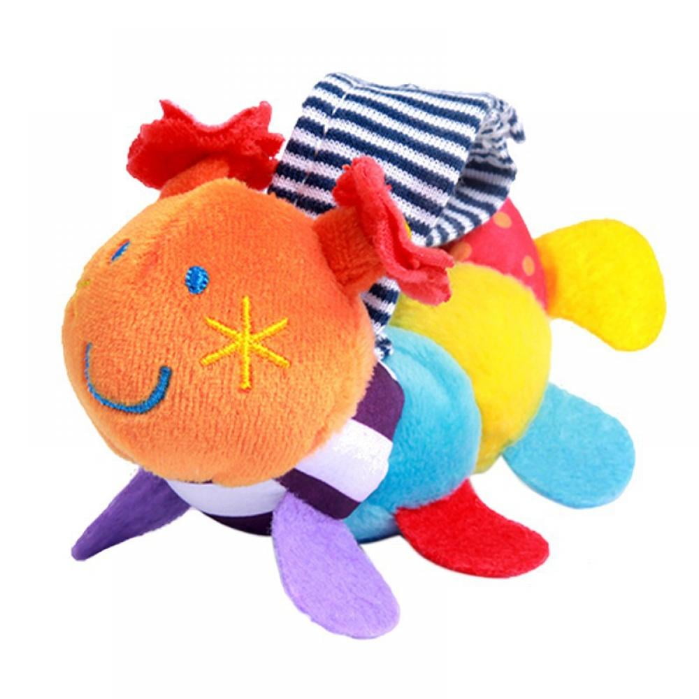Baby Rattle Socks Soft Baby Wrist Rattle Set,Sensory Plush Stuffed for Toddler Newborn Babies Girls Boys Present Gift Toys 0-6 6-12 12-18 Months