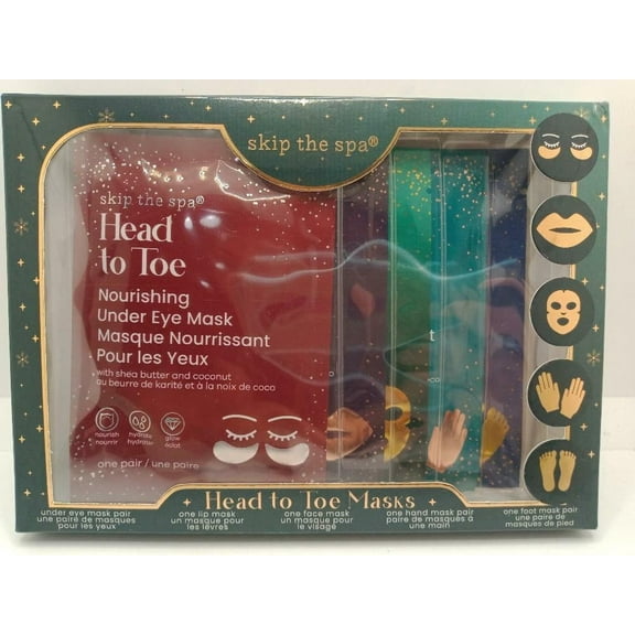 Skip The Spa Head to Toe Masks Gift Set