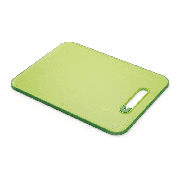 Tabla para cortar con afilador de cuchillos Joseph Joseph grande, color verde