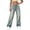 Blue 1, variant on Vynhevius Women's Washed Vintage Wide Leg Jeans Solid High Waist Loose Fit Casual Streetwear Full Length Denim Pants