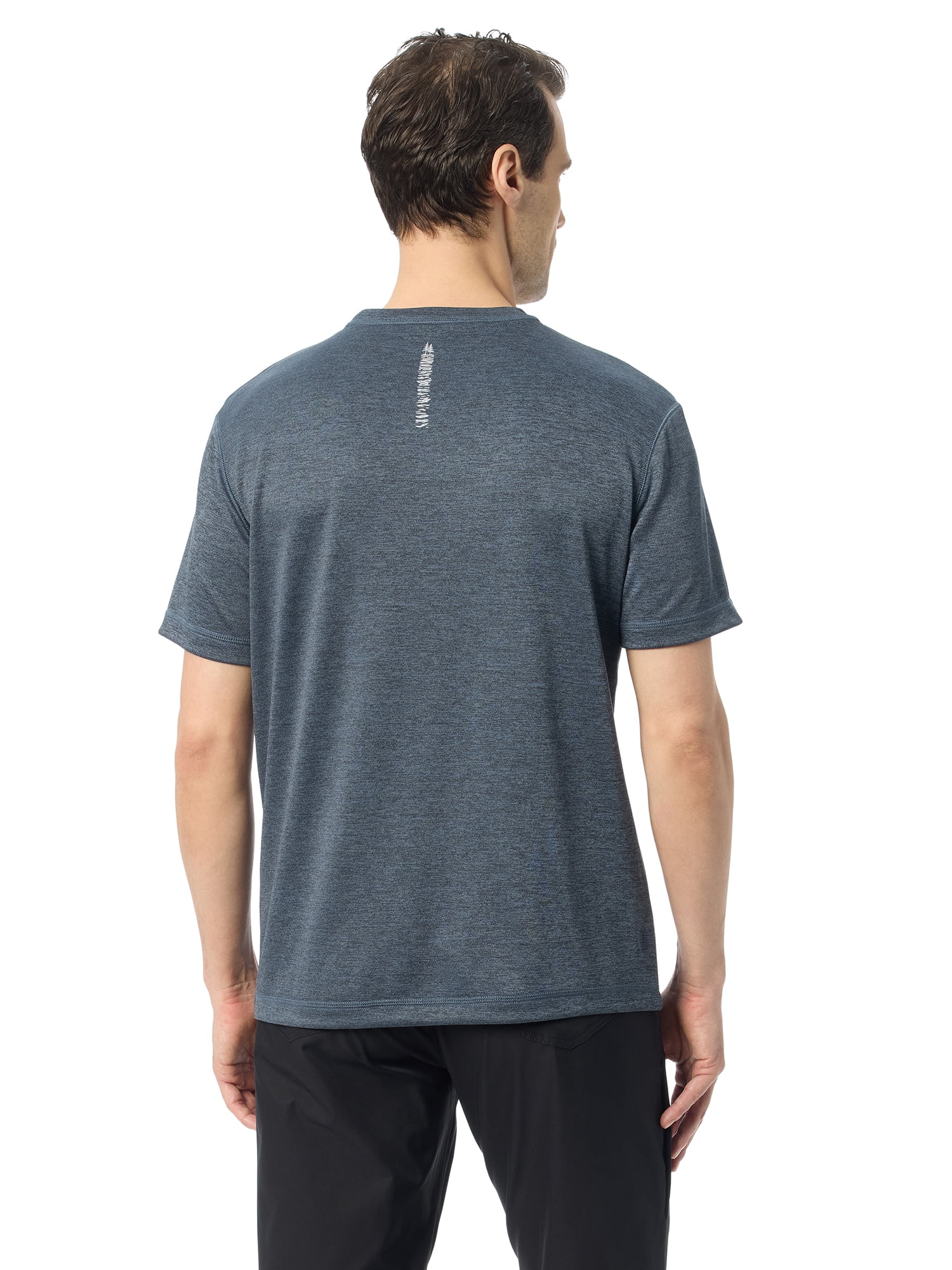 Bass & Co Men's & Big Men's Short Sleeve Hiker Tech Tee, Sizes S-XXXL