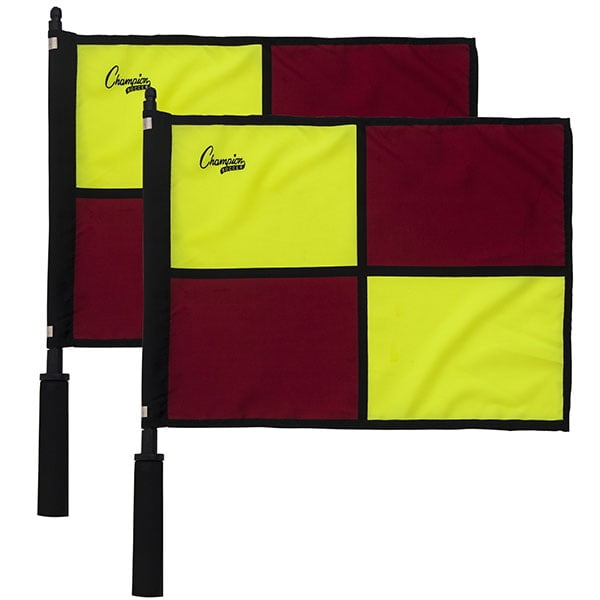 Champion Sports Pro Swivel Linesman's Flag Set