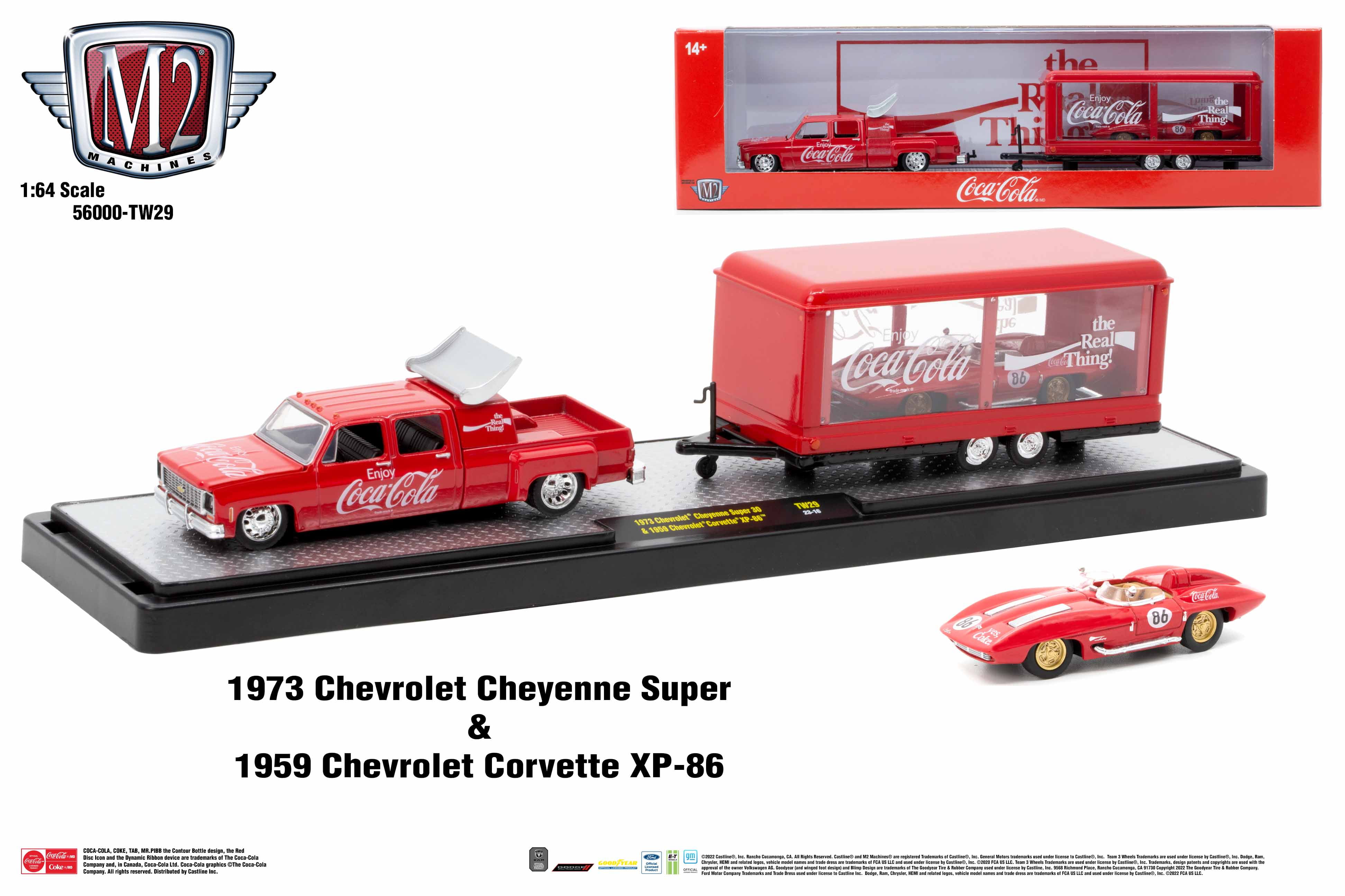 M2 Machines Auto Hauler 72 1973 Chevrolet Cheyenne Super 30