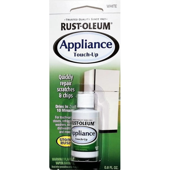 Rust-Oleum 203000 Appliance Touch Up White High Gloss 0.6 oz Spray Paint